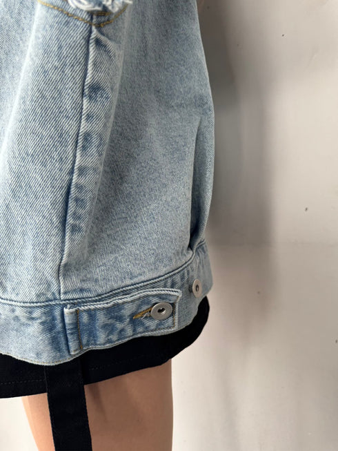 ノースリデニムジャケット