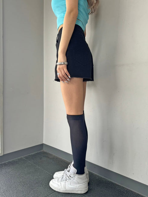 ヘムカットオフショートパンツ