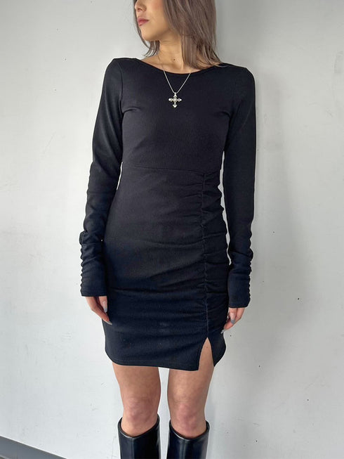 ギャザーリブミニワンピース