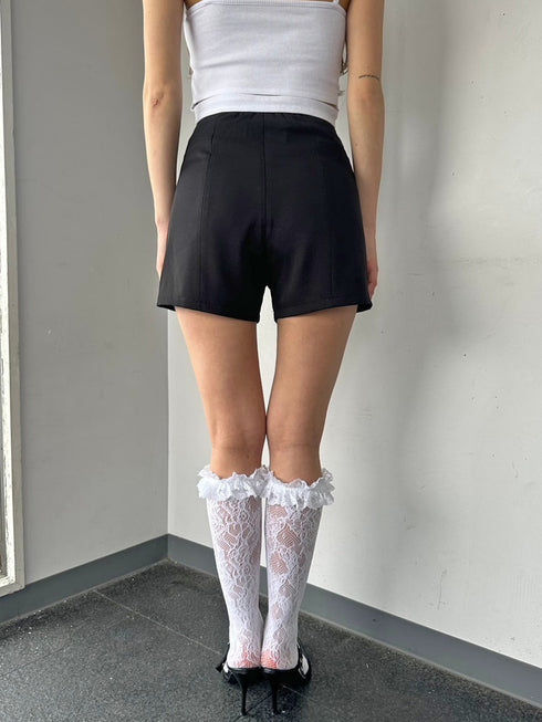 ハイウエストショートパンツ