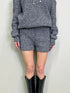 MIXニットショートパンツ
