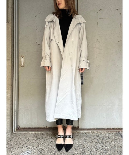 ナイロンロングコート