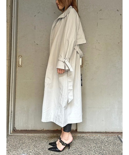 ナイロンロングコート