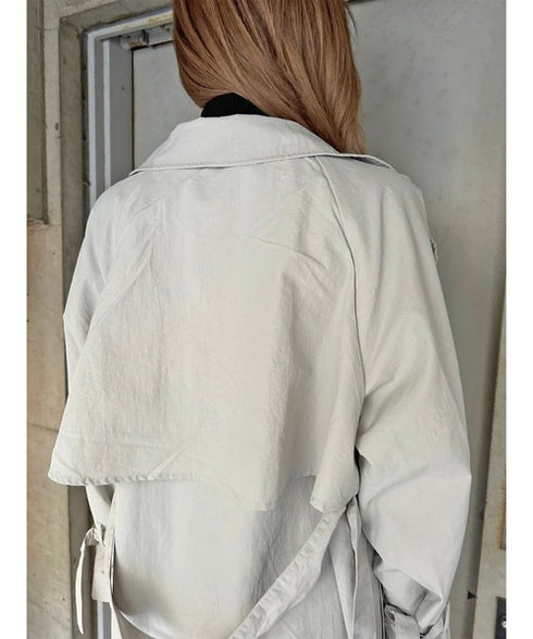 ナイロンロングコート