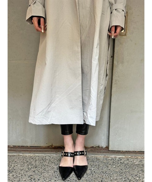 ナイロンロングコート