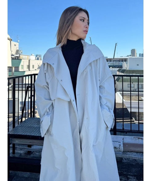 ナイロンロングコート