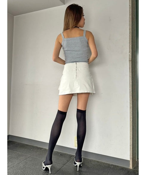 リブパイピングキャミトップス