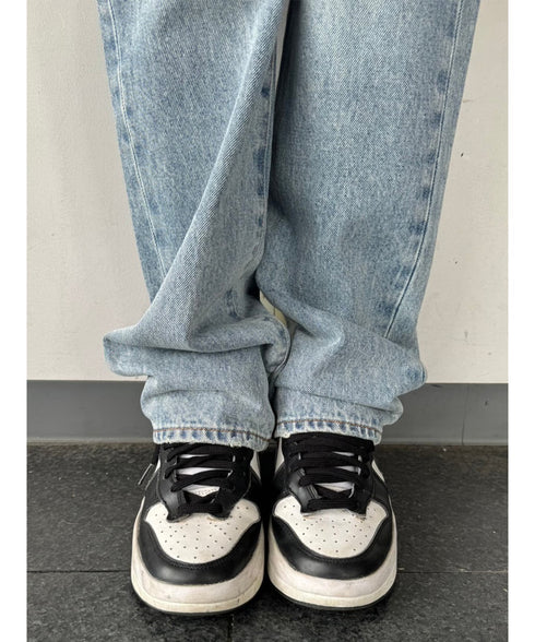 EGストレートデニムパンツ