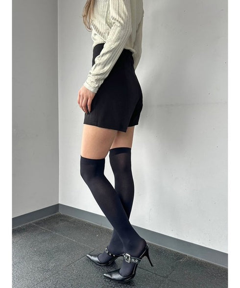 ハイウエストショートパンツ