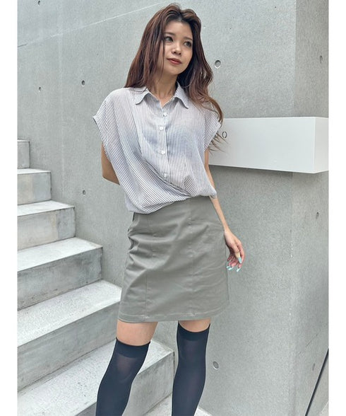 シャツドッキングワンピース