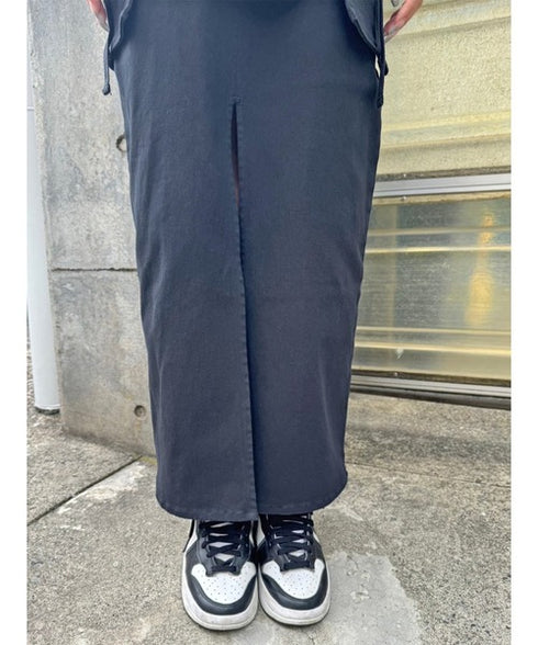 レイヤード風カーゴスカート