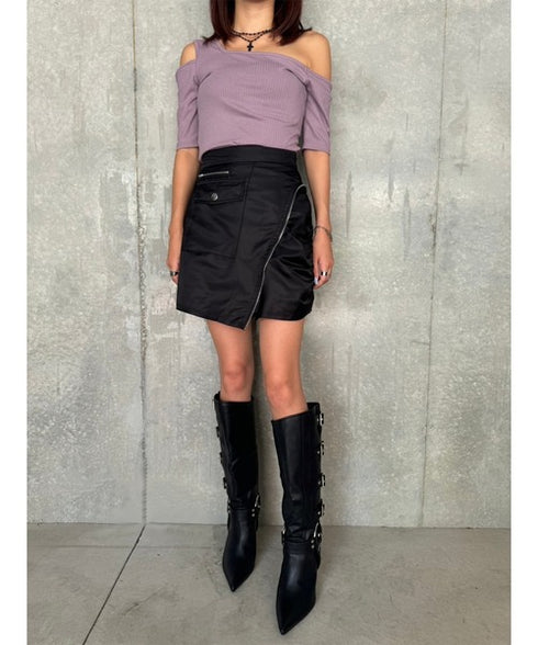 MA-1風ミニスカート