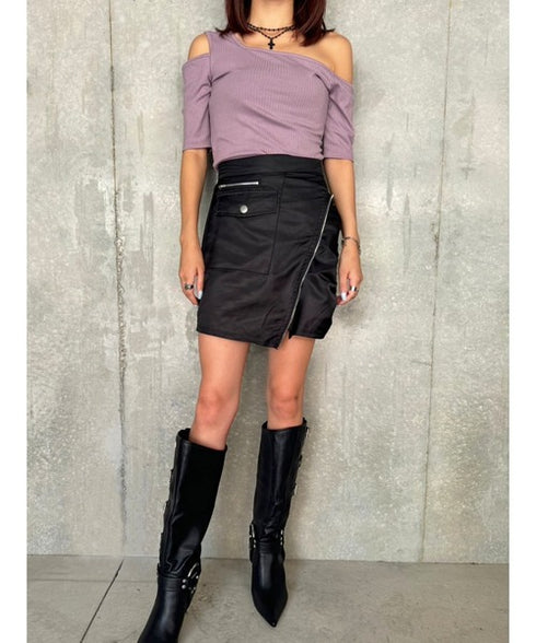 MA-1風ミニスカート