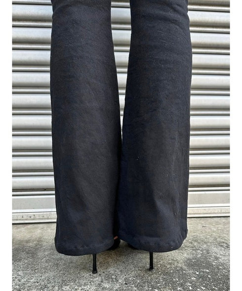 スカートドッキングフレアパンツ