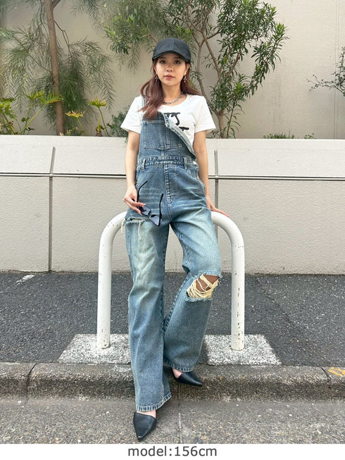 ヴィンテージデニムオーバーオール