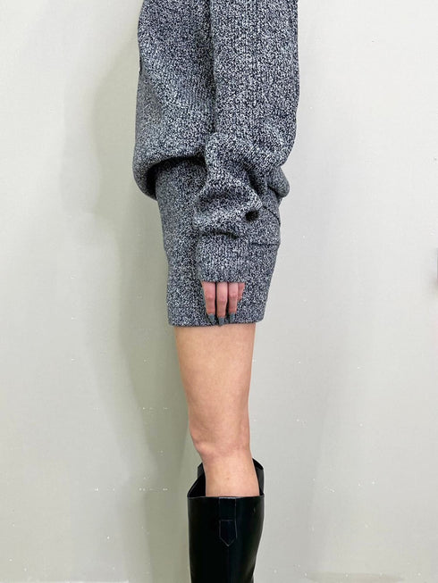 MIXニットショートパンツ