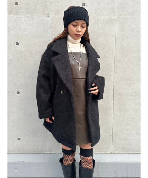 ヴィンテージレザーキャミワンピース