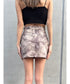 ニュアンス柄ミニスカート