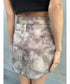 ニュアンス柄ミニスカート
