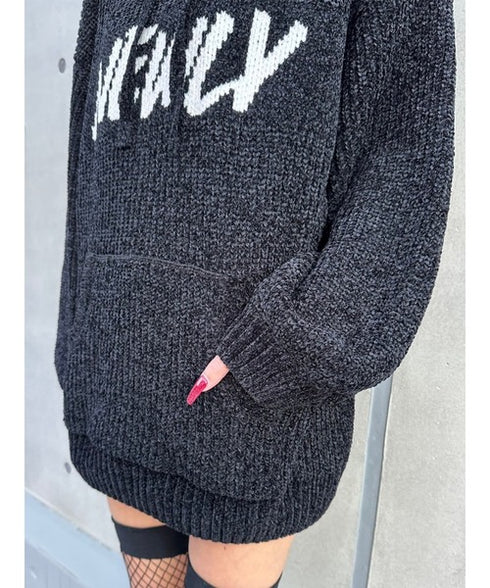 NEWLYモールニットトップ