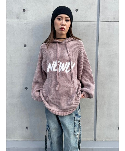 NEWLYモールニットトップ