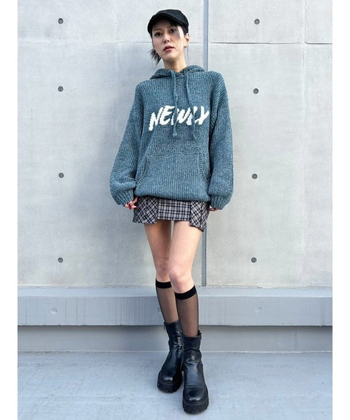 NEWLYモールニットトップ