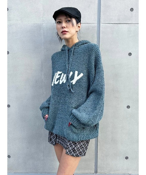 NEWLYモールニットトップ