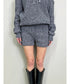 MIXニットショートパンツ
