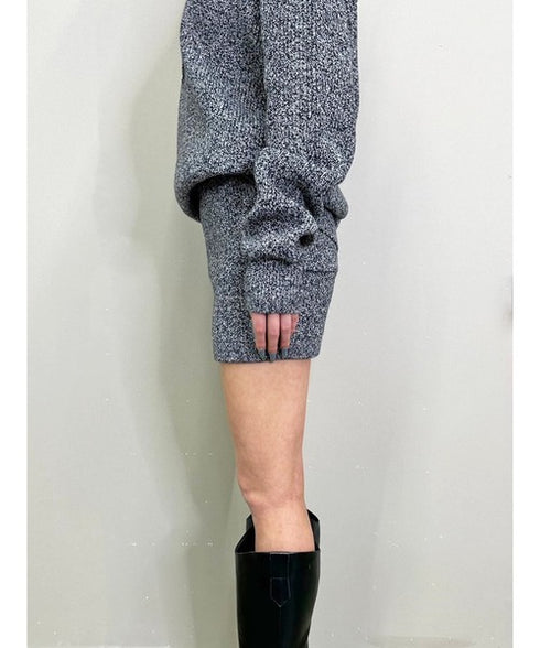 MIXニットショートパンツ