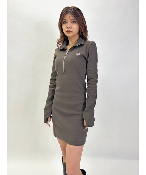 ハーフZIPミニワンピースⅡ