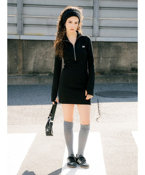 ハーフZIPミニワンピースⅡ