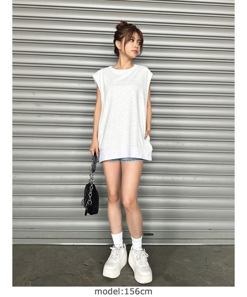 オーバータンクトップ