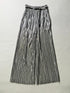 シャイニープリーツワイドパンツ