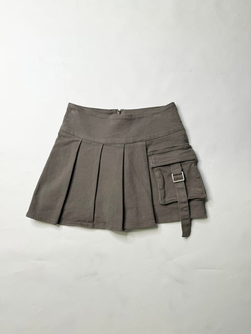 カーゴポケットプリーツスカートⅡ