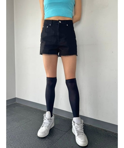 ヘムカットオフショートパンツ