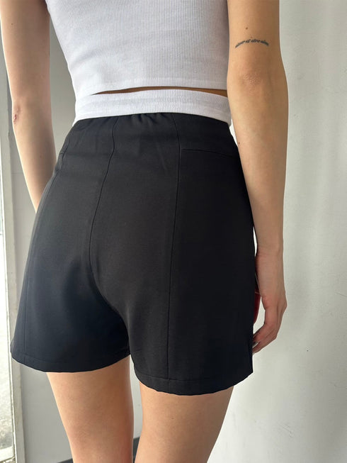 ハイウエストショートパンツ