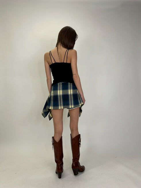 ロゴ刺繍キャミトップ