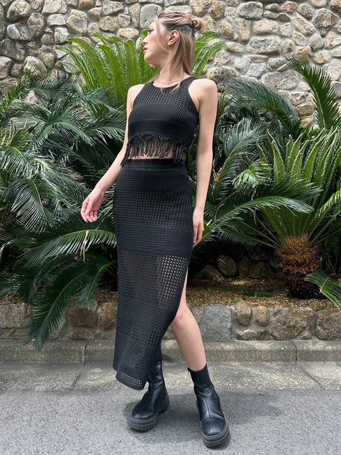 クロシェ編みセットアップ