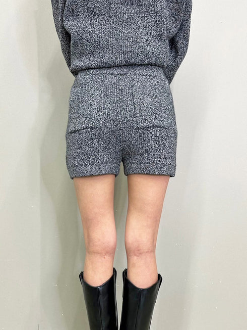 MIXニットショートパンツ