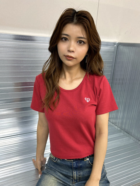 ハートロゴチビTシャツ