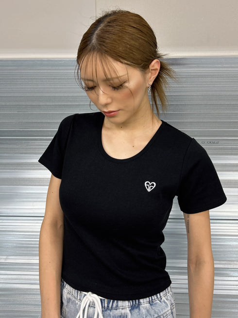 ハートロゴチビTシャツ