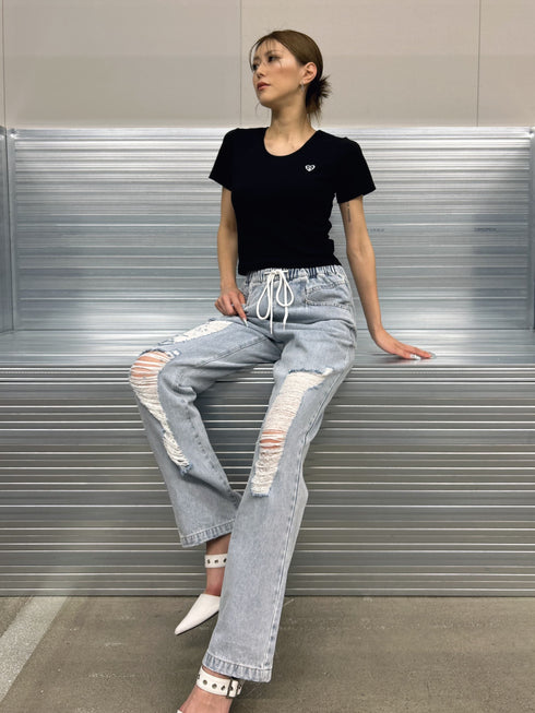 ハートロゴチビTシャツ