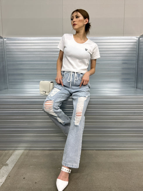 ハートロゴチビTシャツ