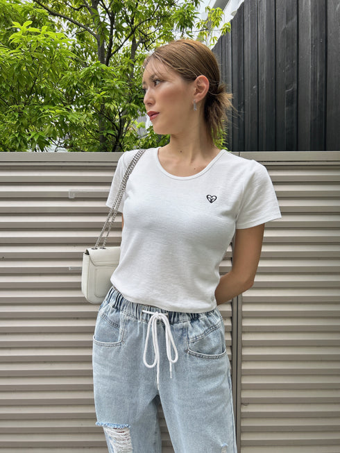 ハートロゴチビTシャツ