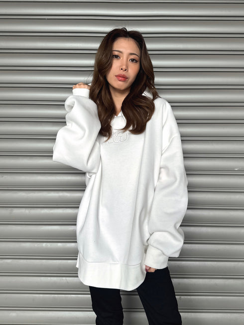 ラインストーンフードトップス