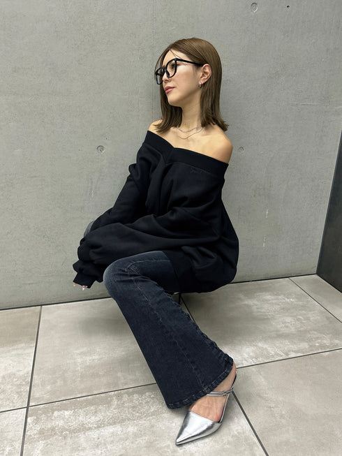 BIGオフショルプルオーバー