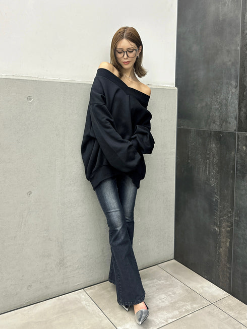 BIGオフショルプルオーバー