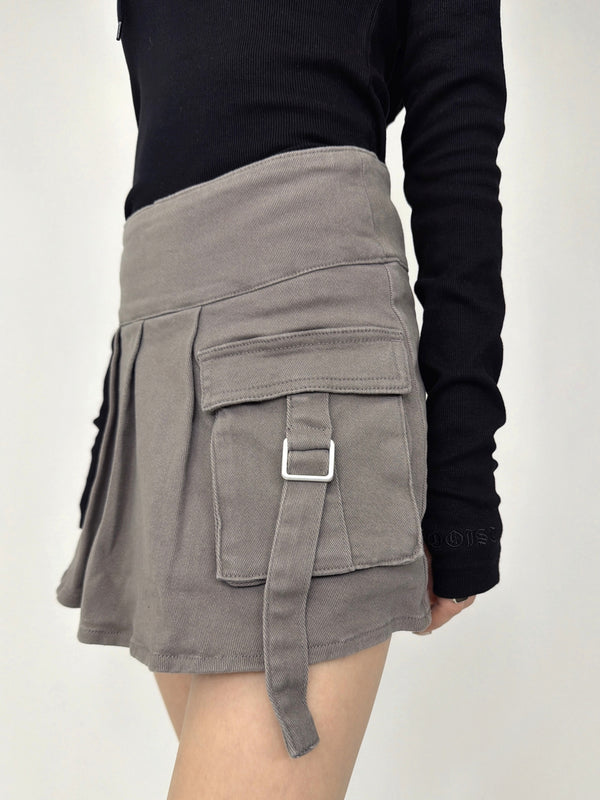 カーゴポケットプリーツスカートⅡ