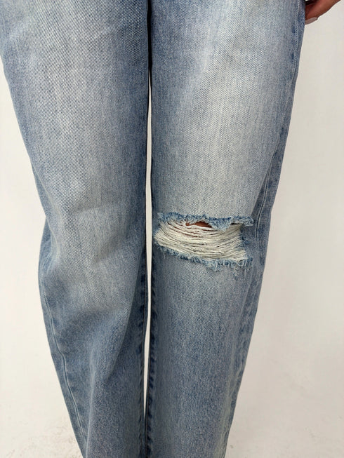 EGストレートデニムパンツ