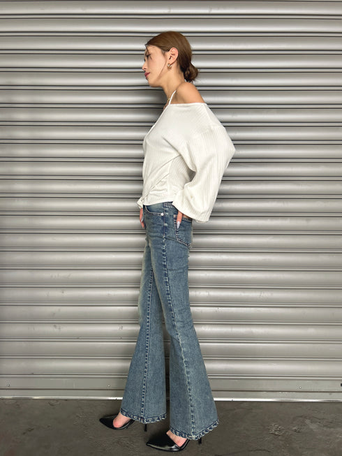 ホルターバストクロストップス